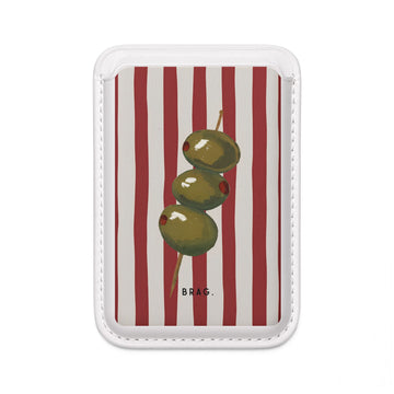Olive Hour MagSafe Vegan Wallet — Slim Phone Card Holder