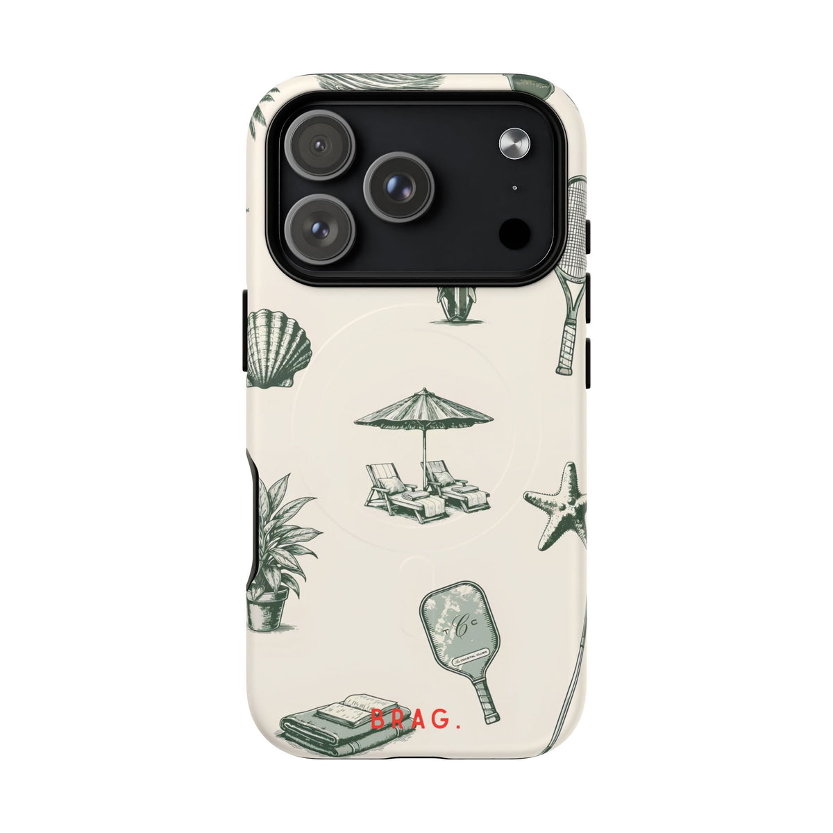 Beach Club MagSafe Tough Phone Case — Magnetic Protective Cover