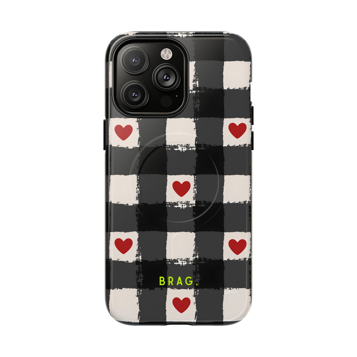 Lucky Heart MagSafe Tough Phone Case — Magnetic Protective Cover