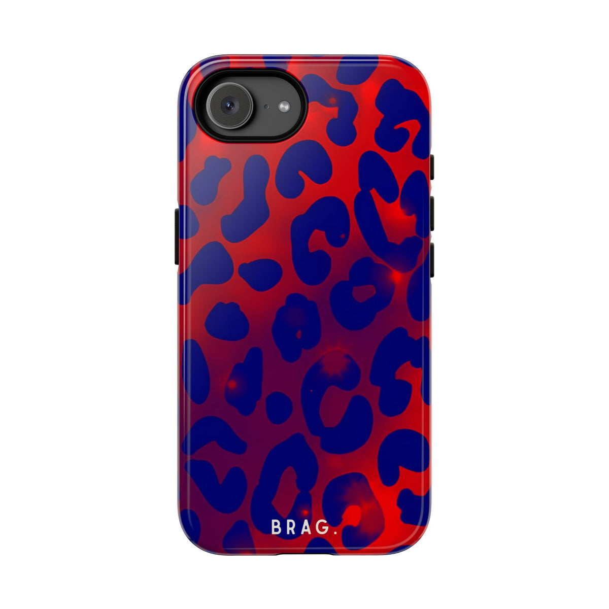 Electric Blue Tough Phone Case – Shockproof Protective iPhone Cover
