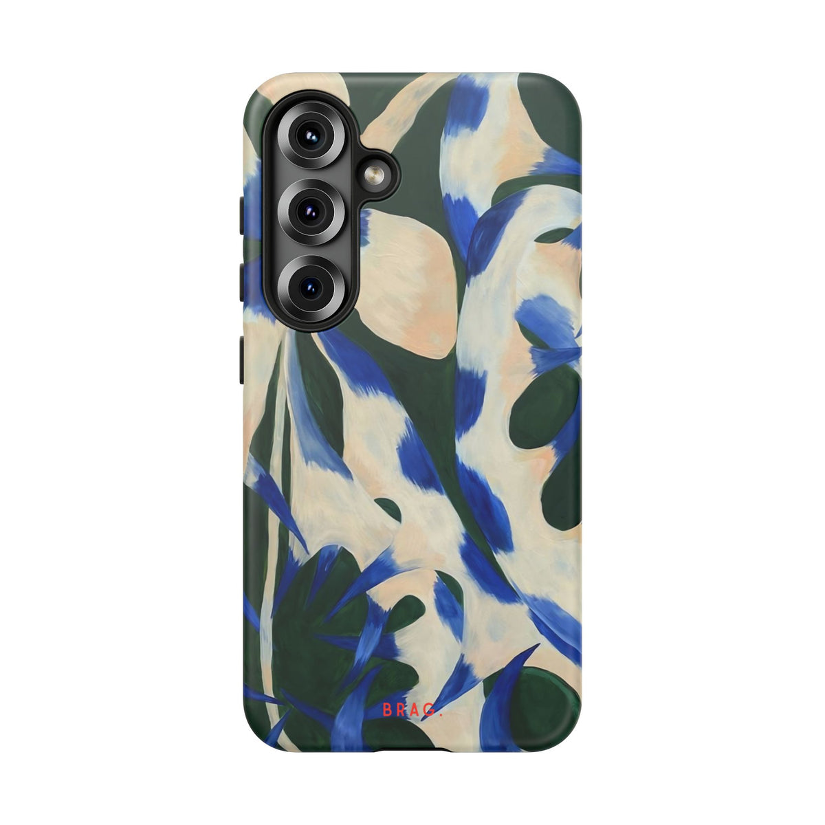 Blue Garden Tough Phone Case – Shockproof Protective iPhone Cover