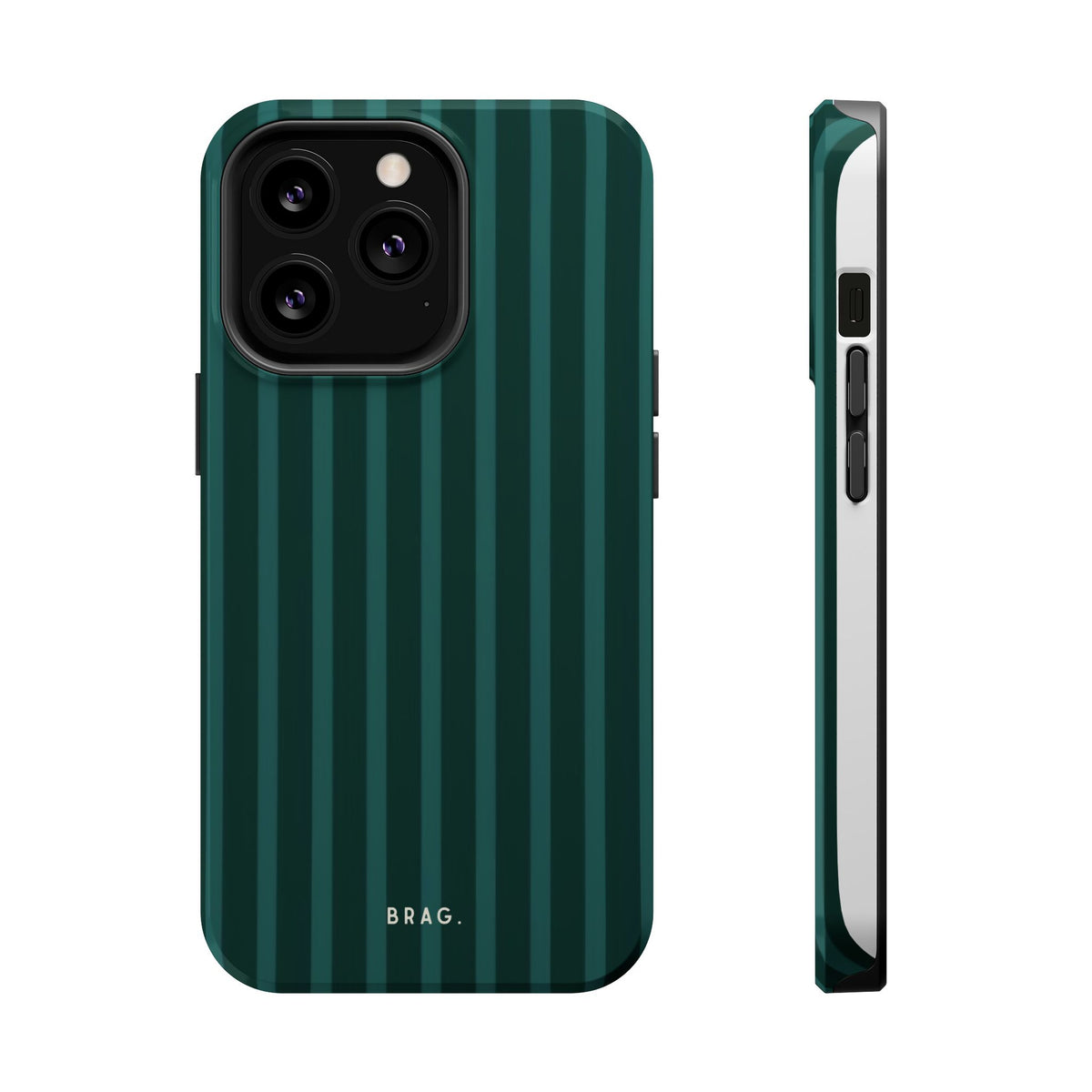 Forest Stripe Magnetic Impact-Resistant Phone Case