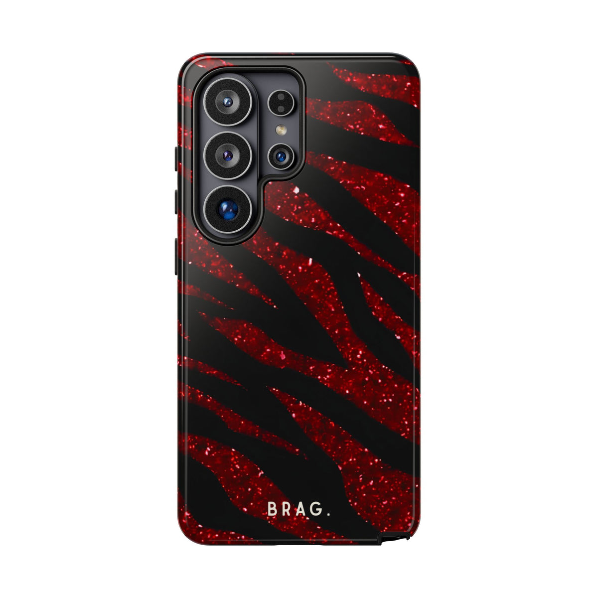 Red Tiger Tough Phone Case – Shockproof Protective iPhone Cover