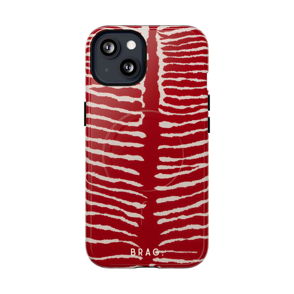 Striped Heat MagSafe Tough Phone Case — Magnetic Protective Cover