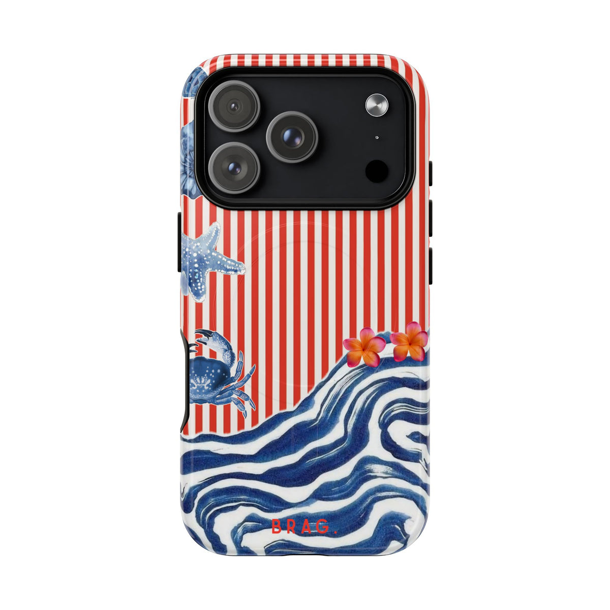 Riviera Postcard MagSafe Tough Phone Case — Magnetic Protective Cover