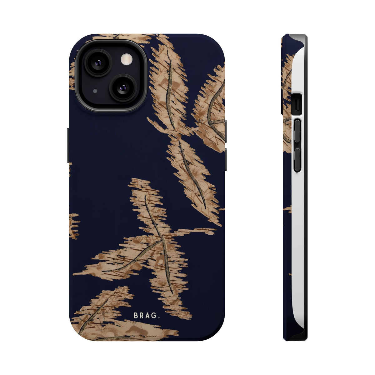 Golden Fern Magnetic Impact-Resistant Phone Case