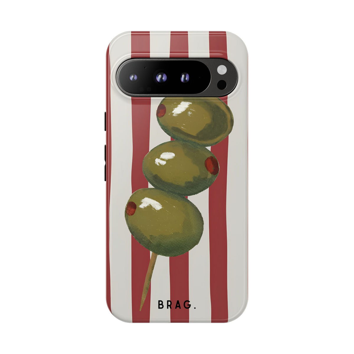 Olive Hour Tough Phone Case – Shockproof Protective iPhone Cover