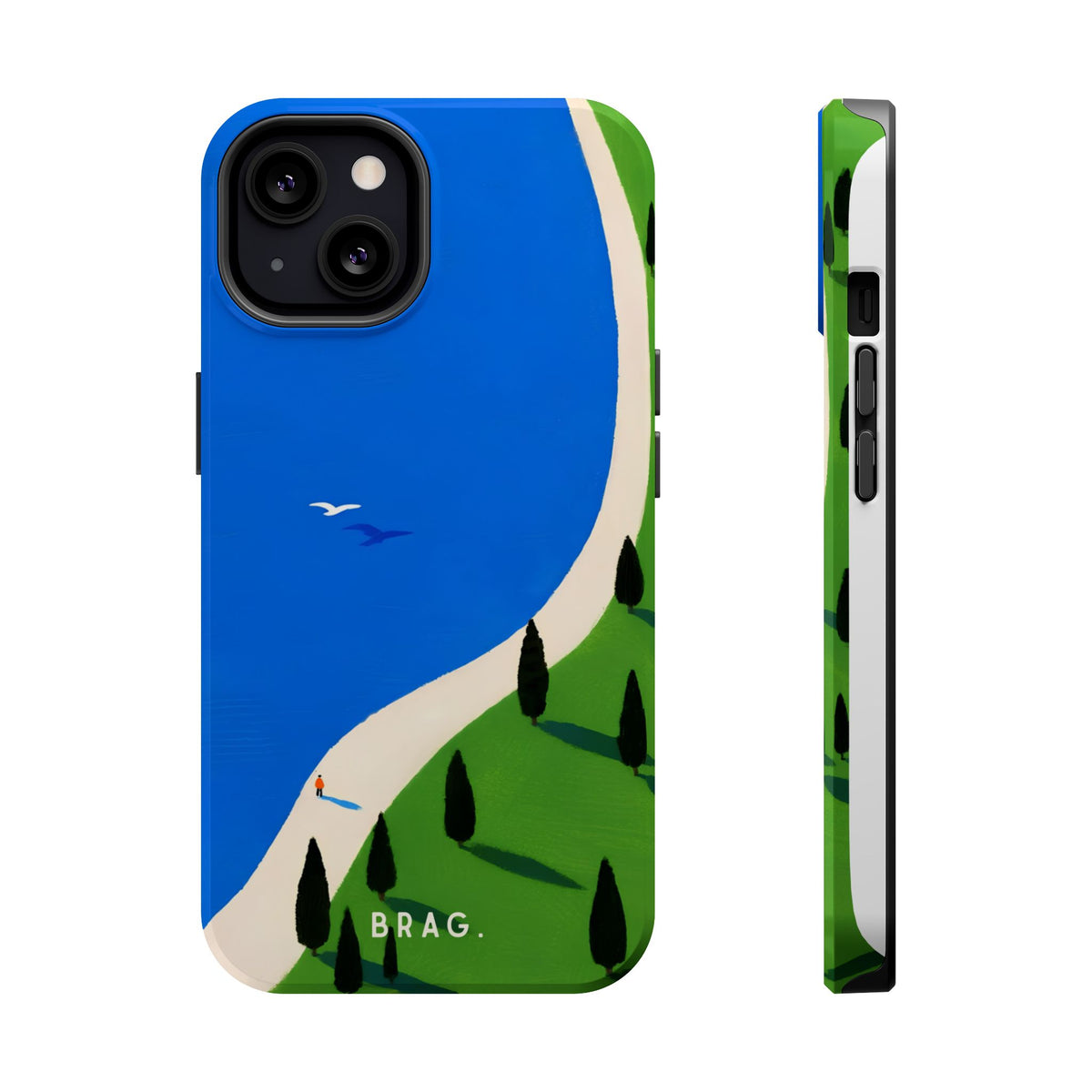 Blue Escape Magnetic Impact-Resistant Phone Case