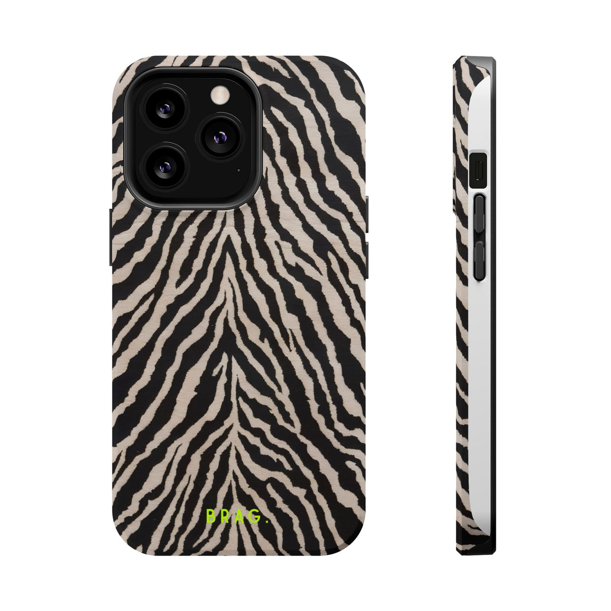 Zebraesque Magnetic Impact-Resistant Phone Case