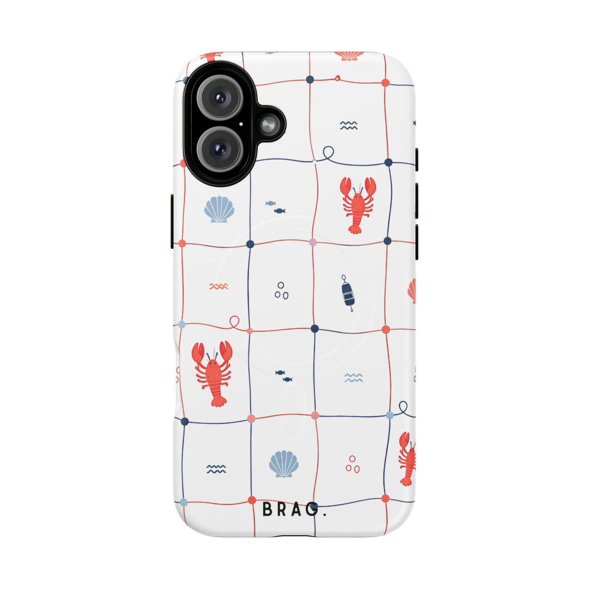 Lobster Cafe MagSafe Tough Phone Case — Magnetic Protective Cover