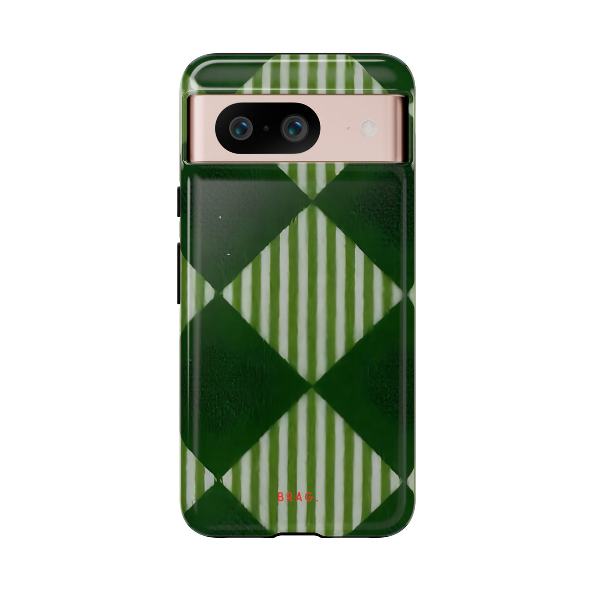 Woven Pattern Tough Phone Case – Shockproof Protective iPhone Cover