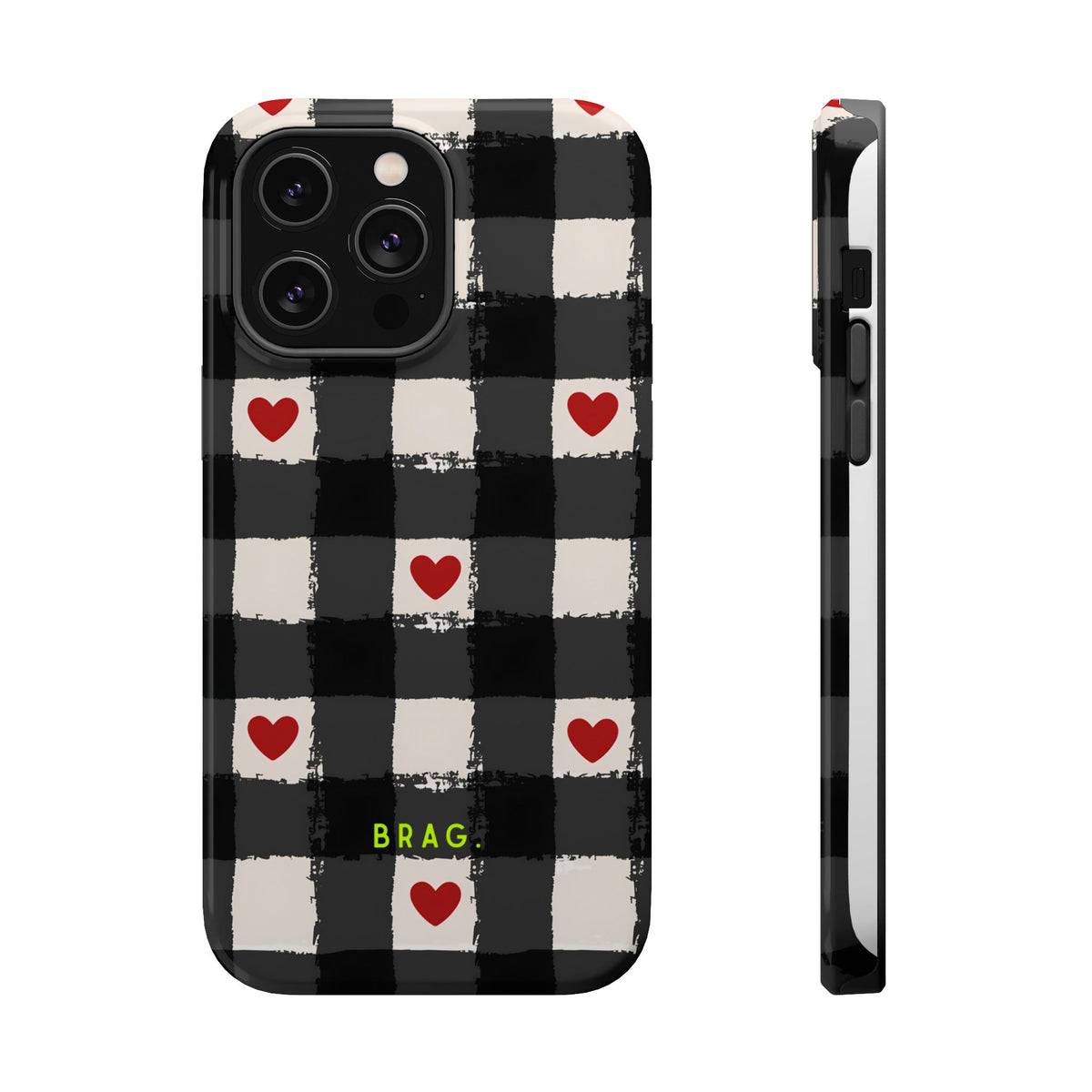 Lucky Heart Magnetic Impact-Resistant Phone Case