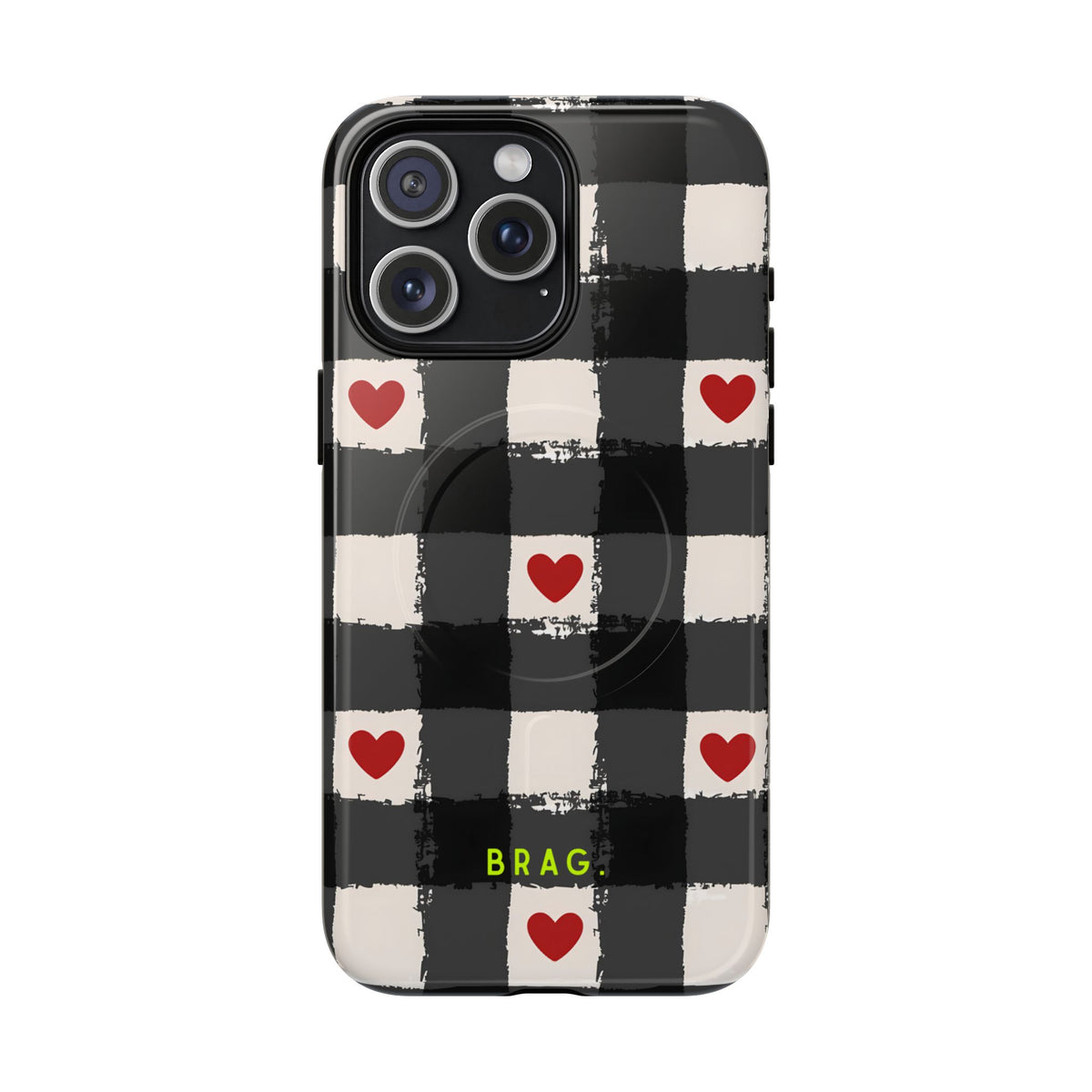 Lucky Heart MagSafe Tough Phone Case — Magnetic Protective Cover