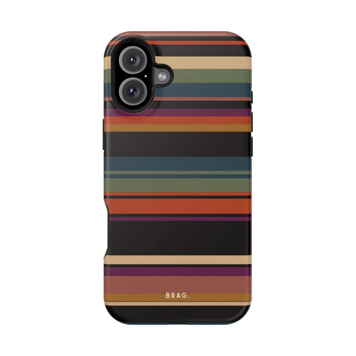 Market Stripe Magnetic Impact-Resistant Phone Case
