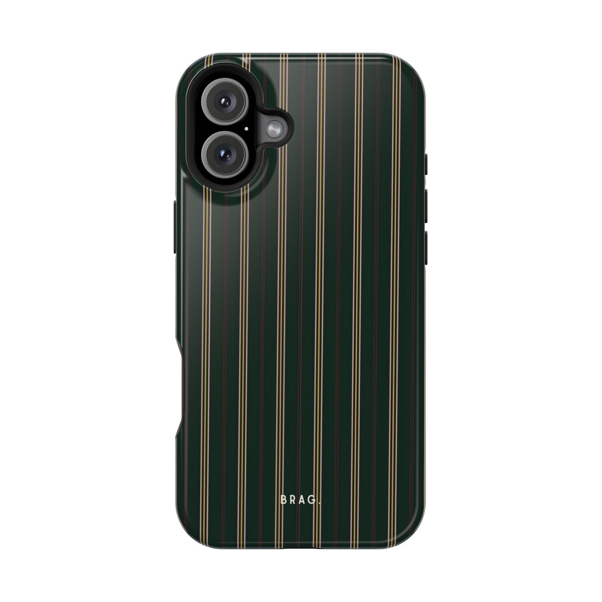 Vintage Pinstripe Magnetic Impact-Resistant Phone Case