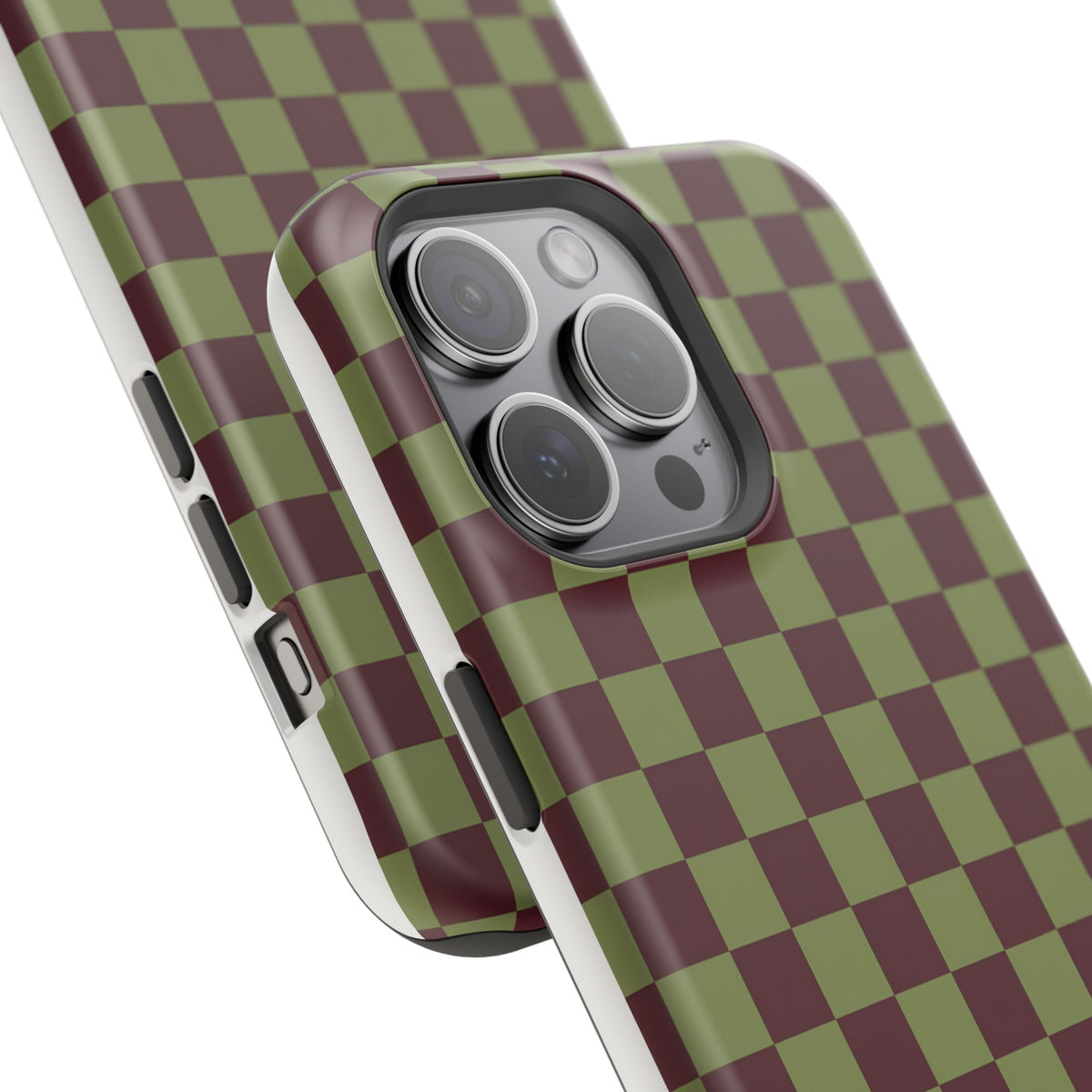Lucky Check Magnetic Impact-Resistant Phone Case
