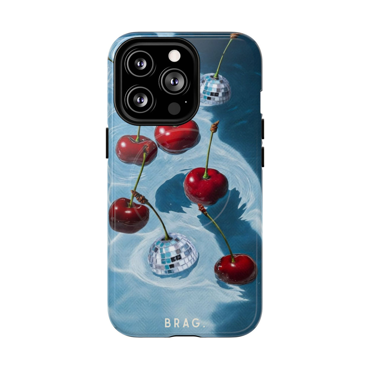 Cherry Ice MagSafe Tough Phone Case — Magnetic Protective Cover