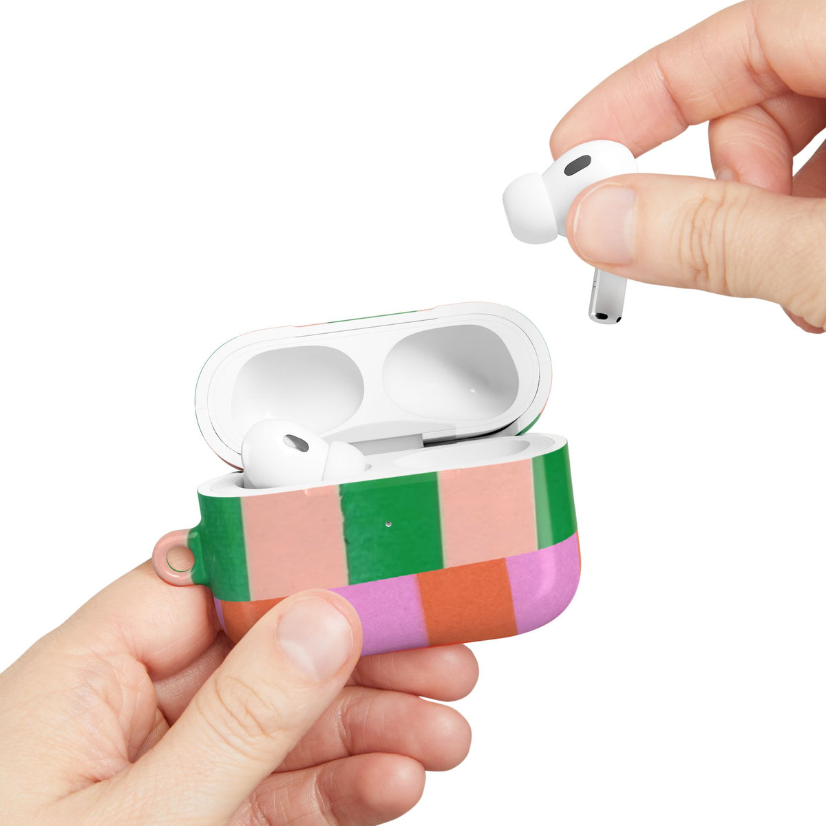 Block Party AirPod Case – Slim Protective Charging Case
