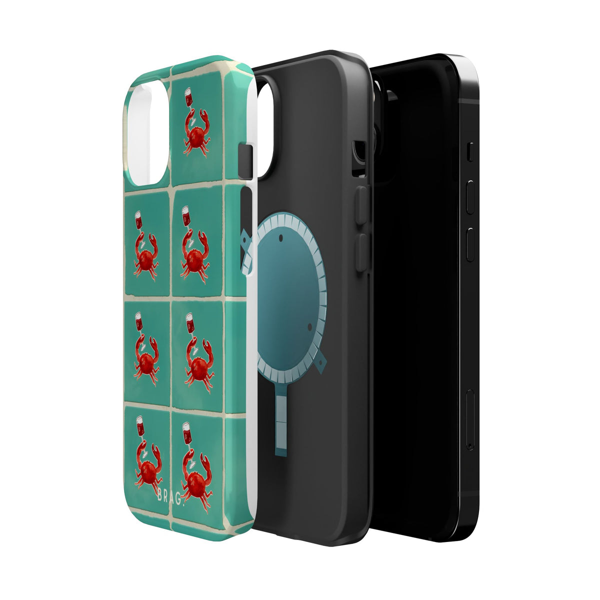 Crab Club Magnetic Impact-Resistant Phone Case