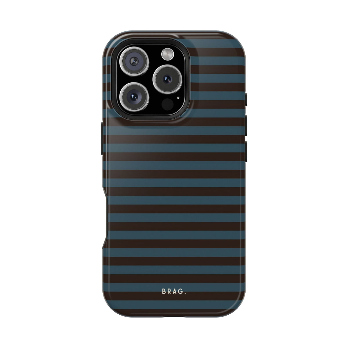 Seaside Stripe Magnetic Impact-Resistant Phone Case