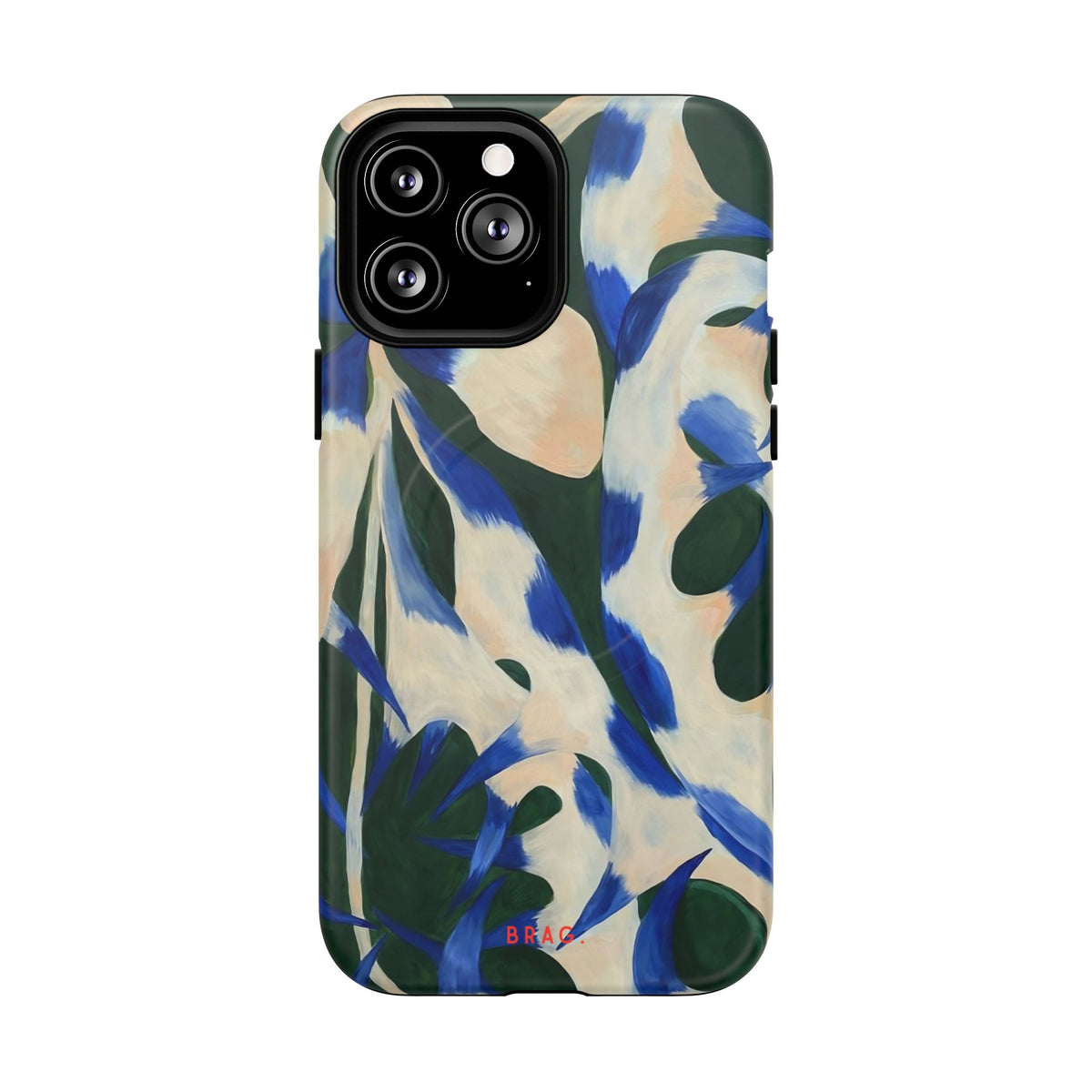 Blue Garden MagSafe Tough Phone Case — Magnetic Protective Cover