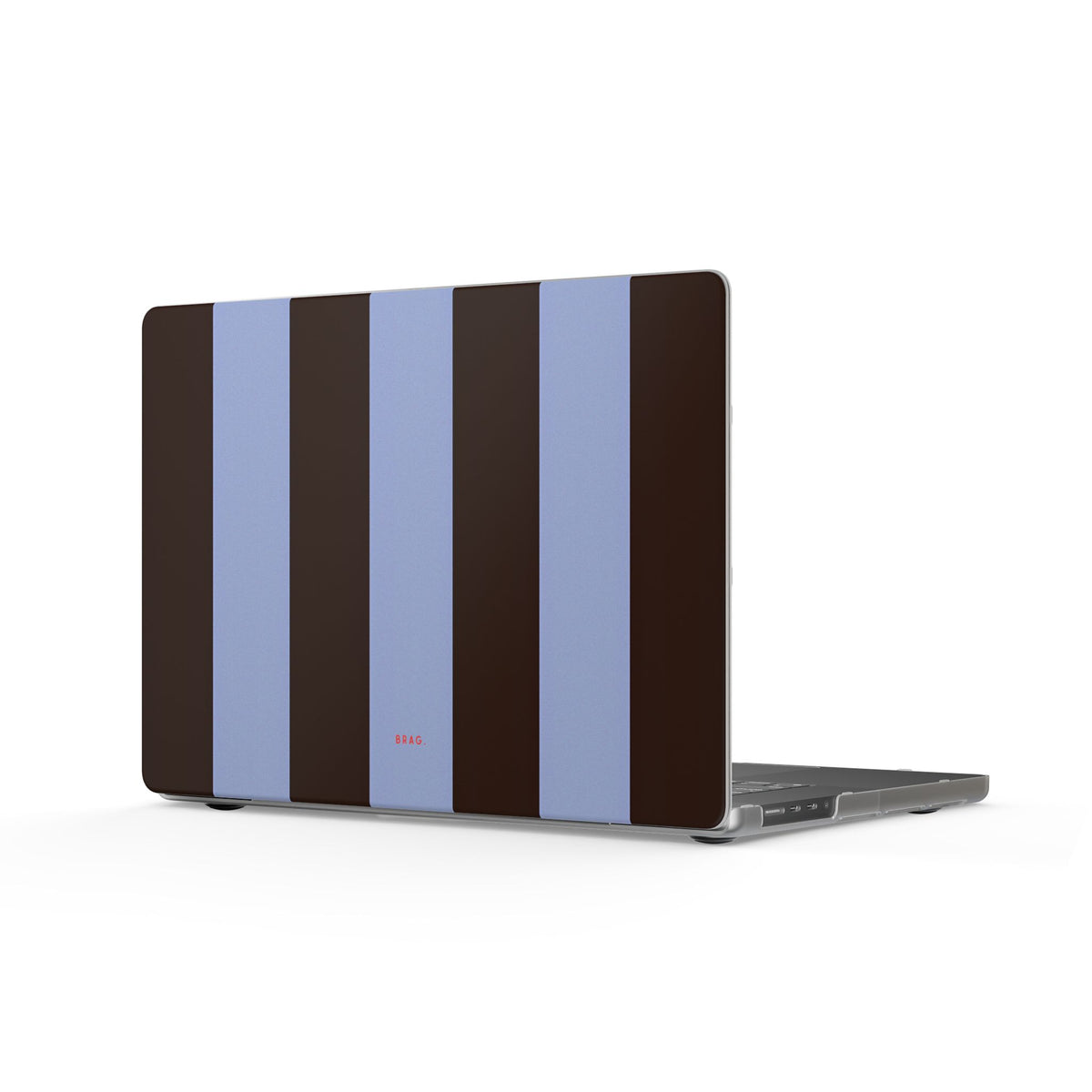 Grayscale Gradient Matte MacBook Case — Slim Protective Laptop Cover