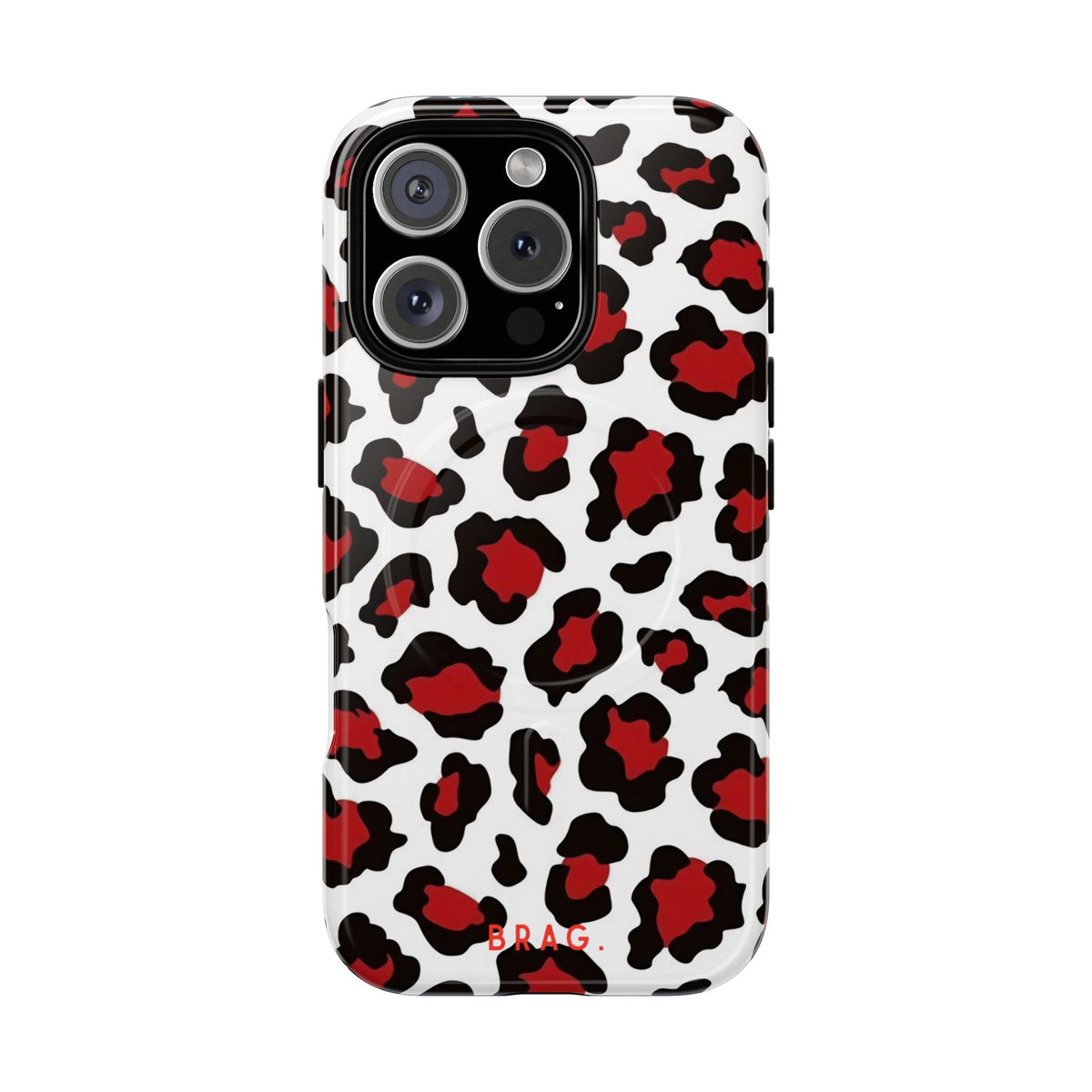 Leopard Kiss MagSafe Tough Phone Case — Magnetic Protective Cover