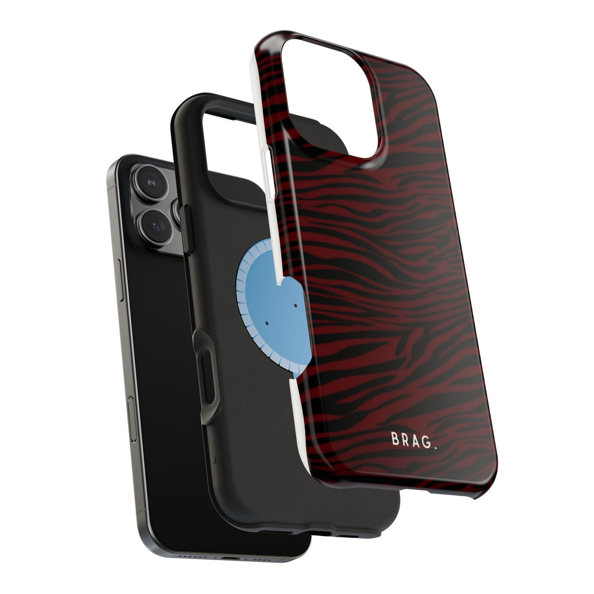 Red Hot Magnetic Impact-Resistant Phone Case