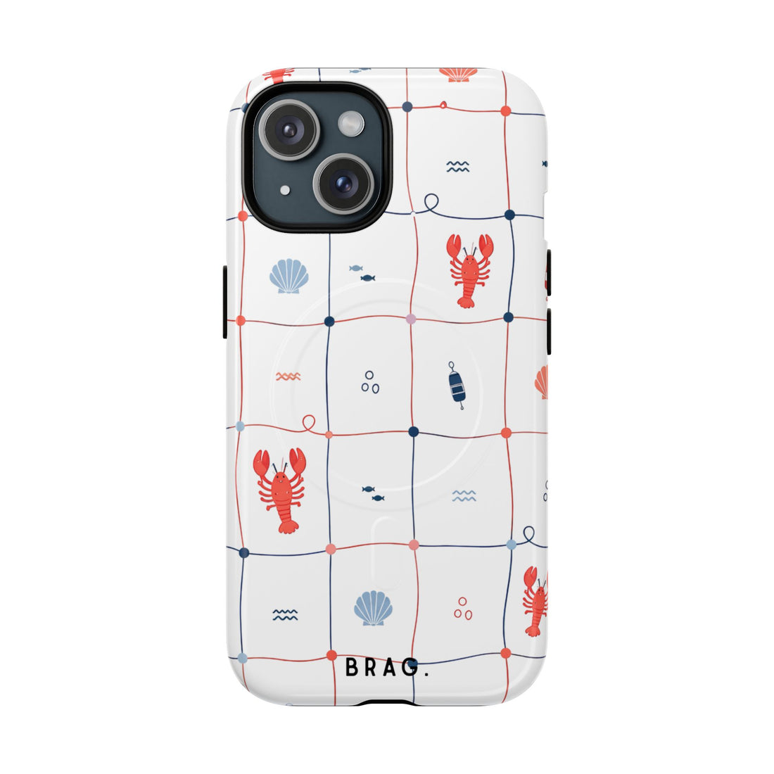 Lobster Cafe MagSafe Tough Phone Case — Magnetic Protective Cover