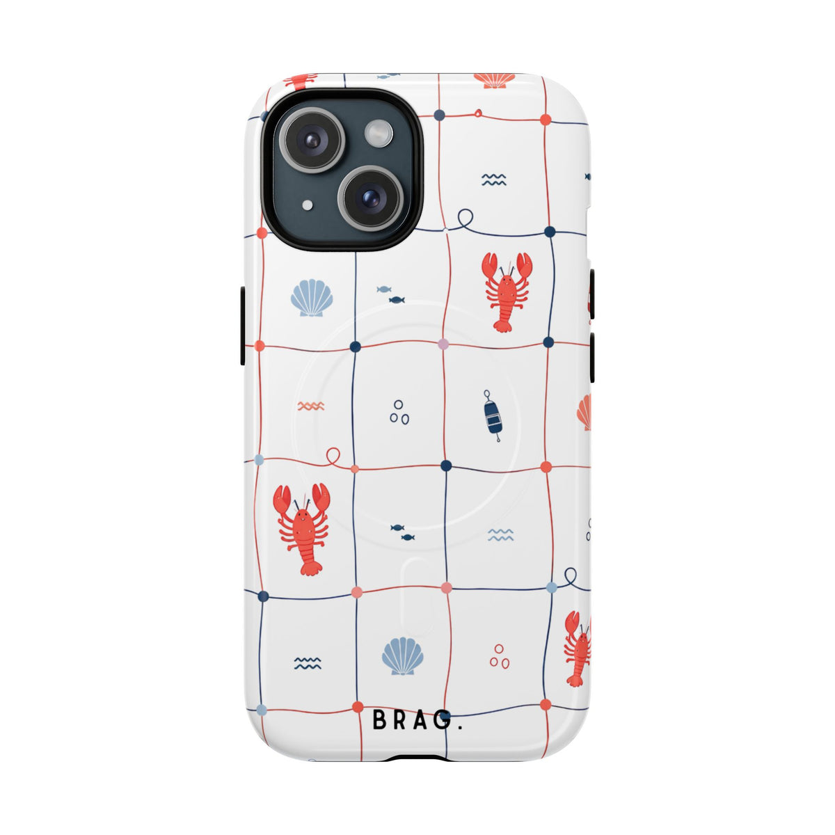 Lobster Cafe MagSafe Tough Phone Case — Magnetic Protective Cover