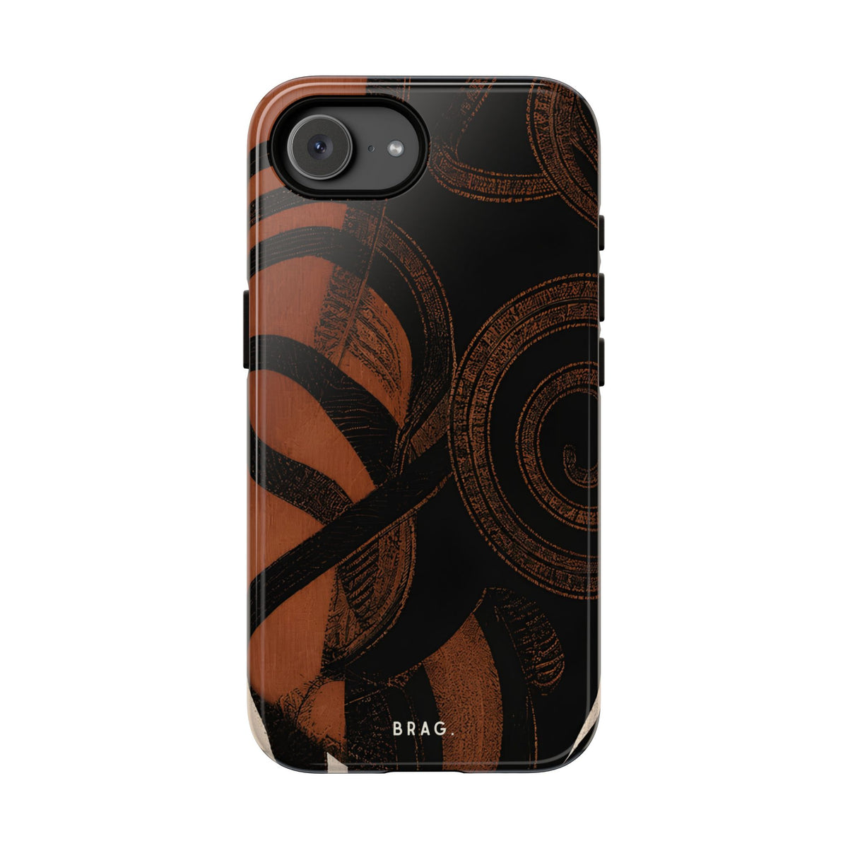 Mighnight Spiral Tough Phone Case – Shockproof Protective iPhone Cover