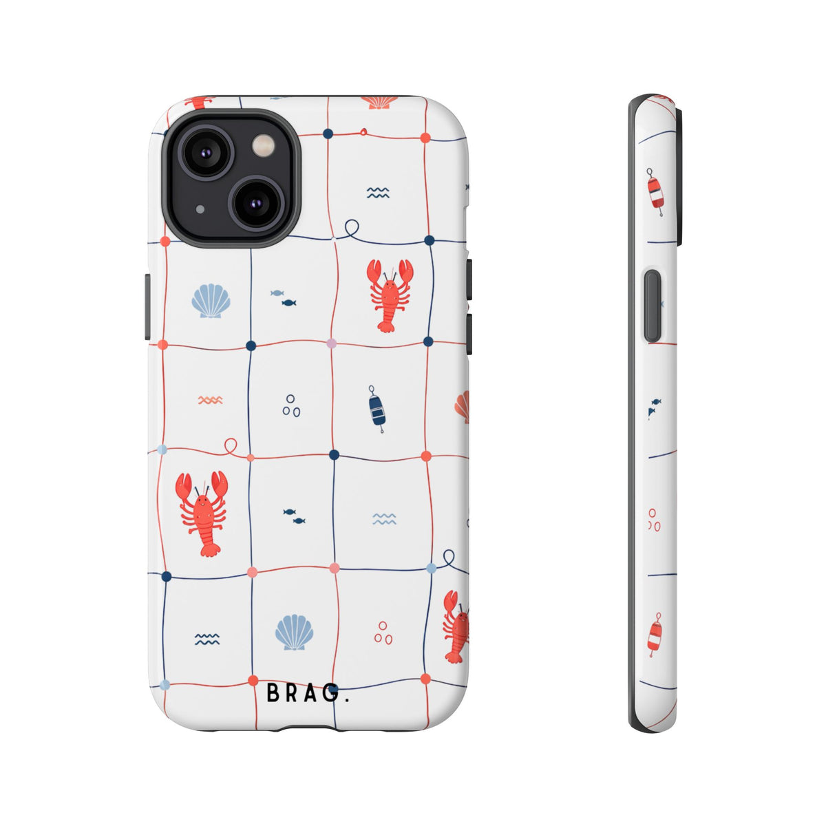 Lobster Cafe Tough Phone Case – Shockproof Protective iPhone Cover
