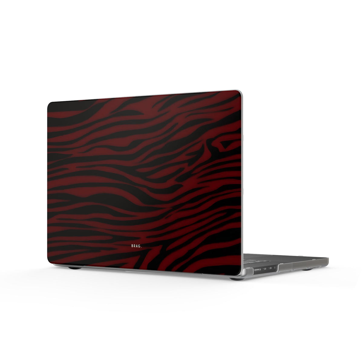 Red Hot Matte MacBook Case — Slim Protective Laptop Cover