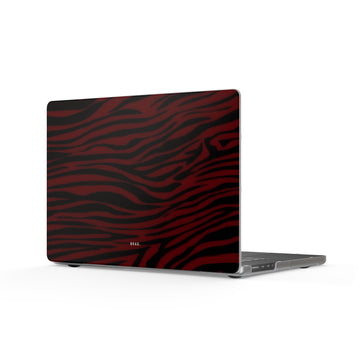 Red Hot Matte MacBook Case — Slim Protective Laptop Cover
