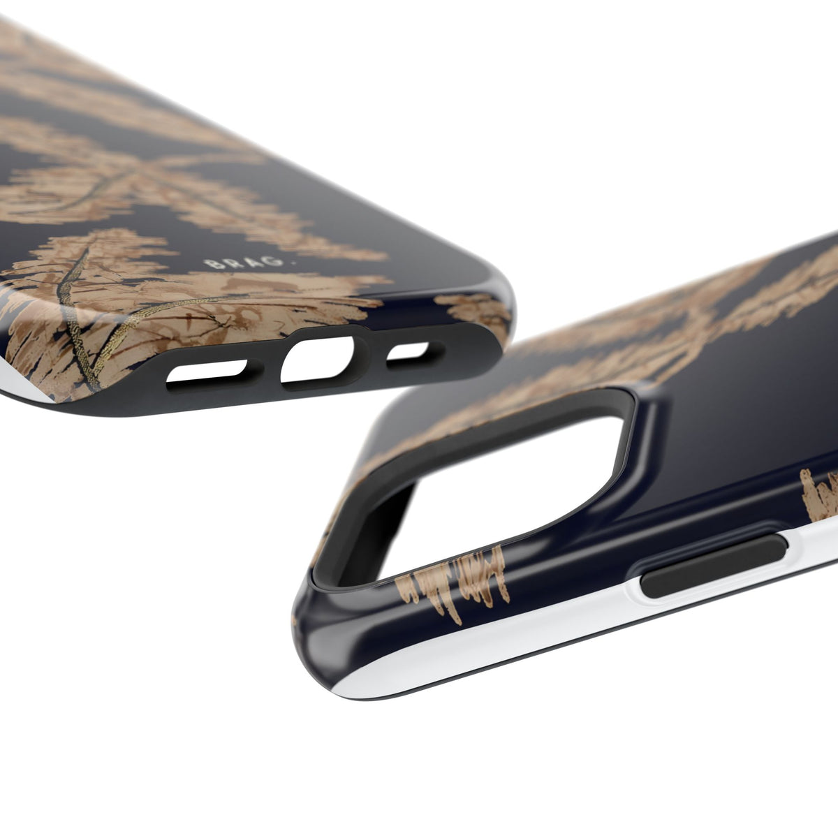 Golden Fern Magnetic Impact-Resistant Phone Case