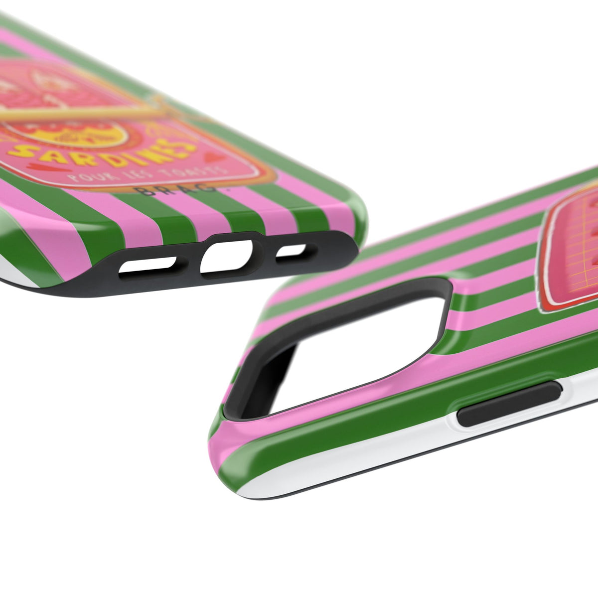 Tinned Pink Magnetic Impact-Resistant Phone Case