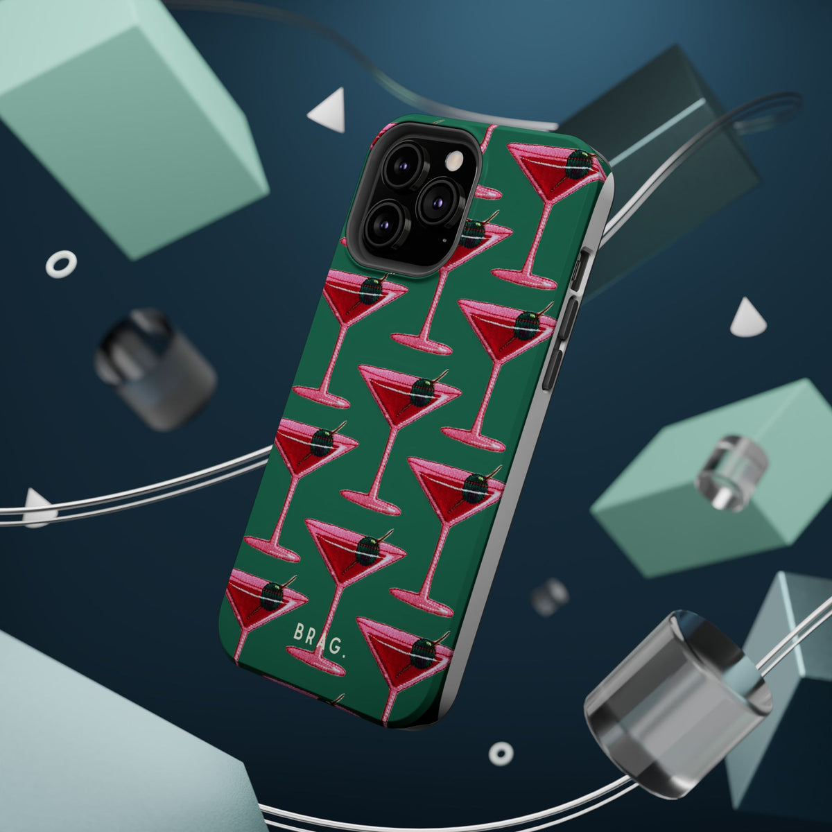 Pink Martini Magnetic Impact-Resistant Phone Case