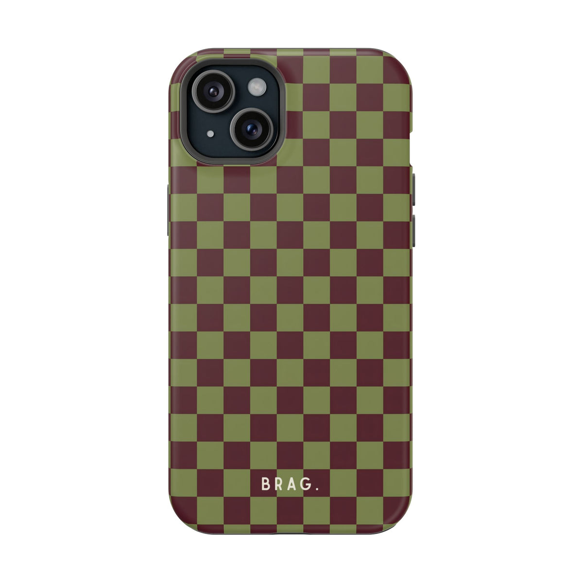Lucky Check Magnetic Impact-Resistant Phone Case