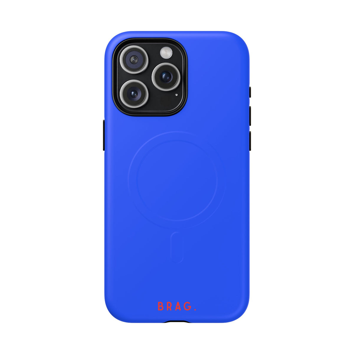 Brag Blue MagSafe Tough Phone Case — Magnetic Protective Cover