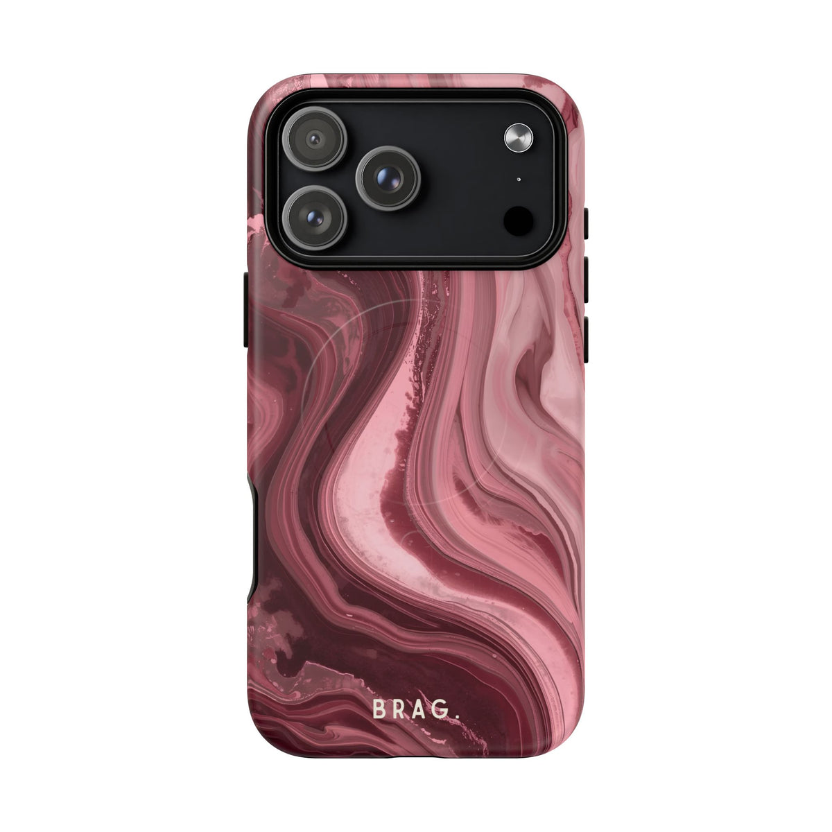 Cherry Smoke MagSafe Tough Phone Case — Magnetic Protective Cover