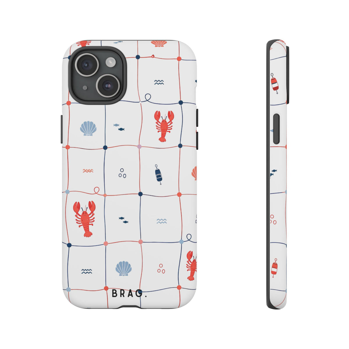 Lobster Cafe Tough Phone Case – Shockproof Protective iPhone Cover