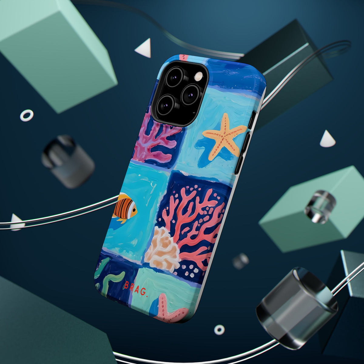 Coral Bay Magnetic Impact-Resistant Phone Case