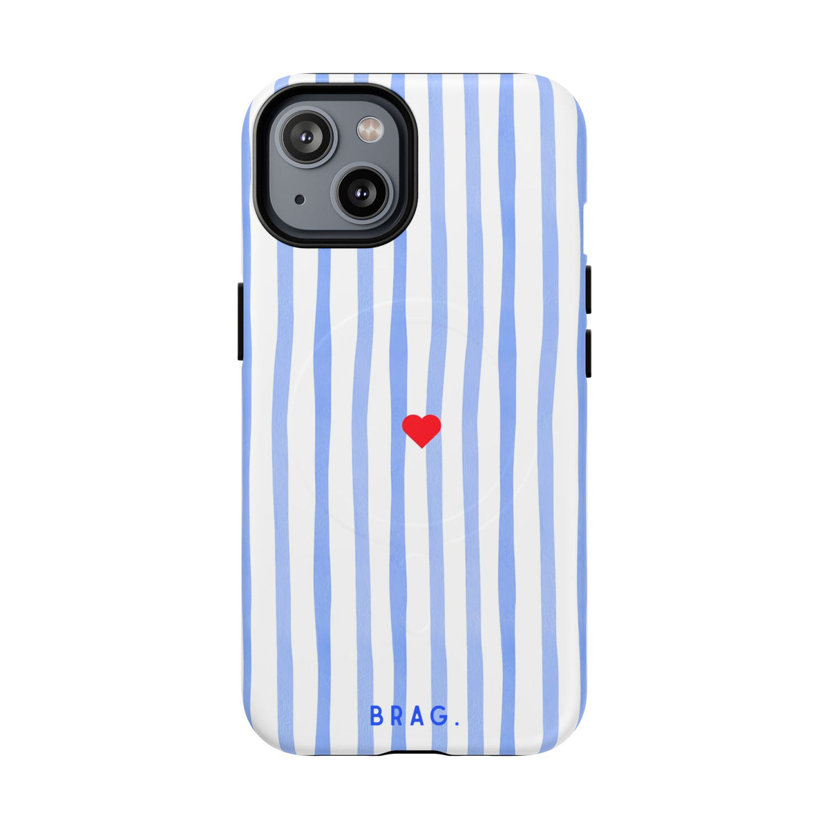 Blue Heart MagSafe Tough Phone Case — Magnetic Protective Cover