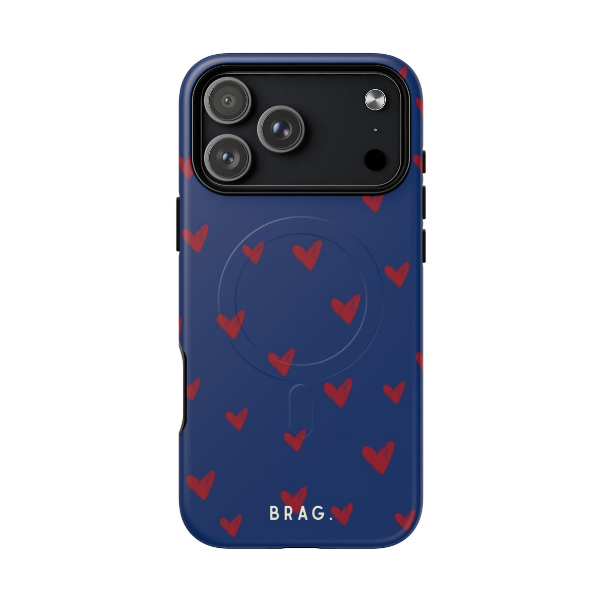 Blue Flirt MagSafe Tough Phone Case — Magnetic Protective Cover