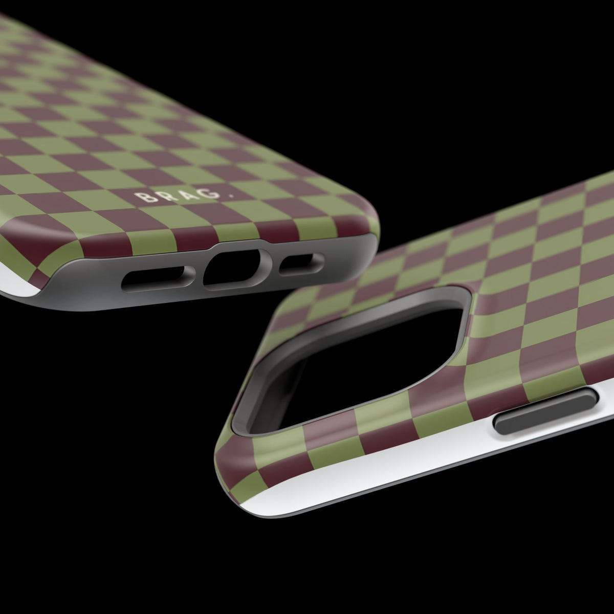 Lucky Check Magnetic Impact-Resistant Phone Case