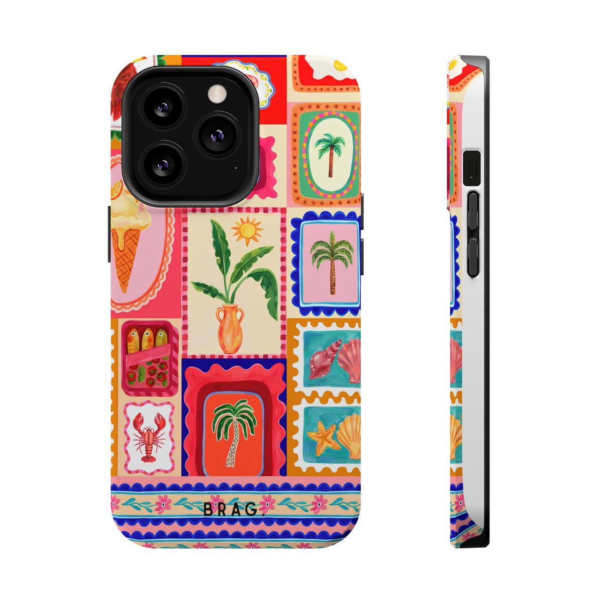 Postcard Magnetic Impact-Resistant Phone Case