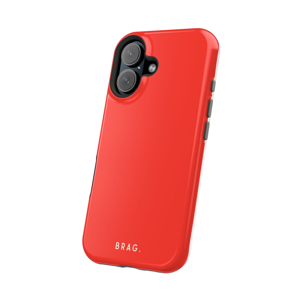 Brag Red Magnetic Impact-Resistant Phone Case