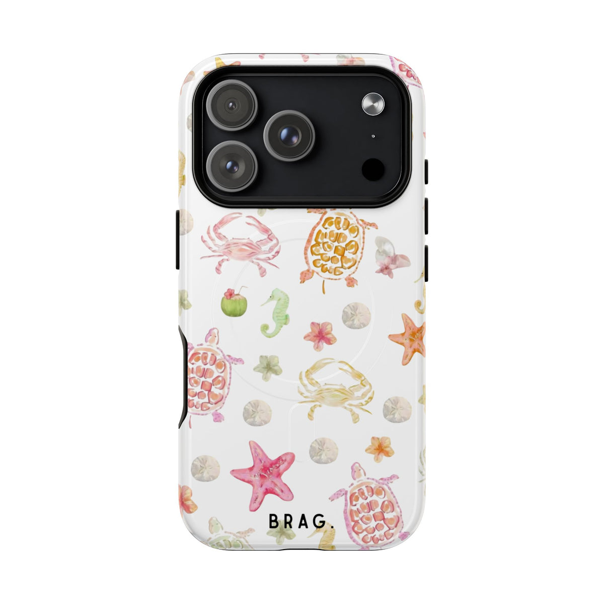 At The Beach MagSafe Tough Phone Case — Magnetic Protective Cover