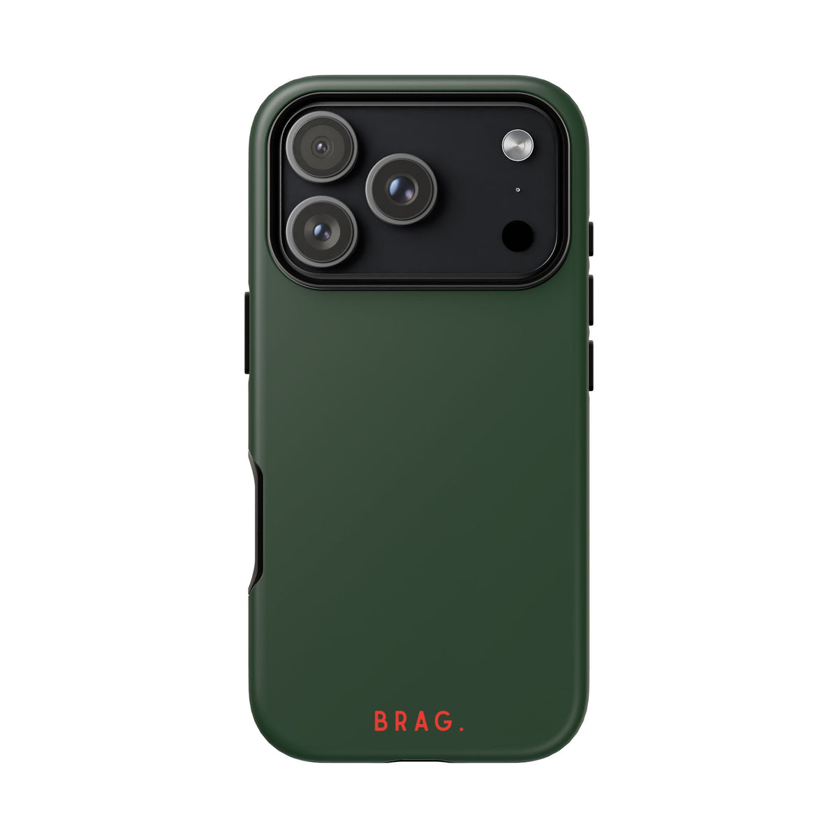 Brag Green Tough Phone Case – Shockproof Protective iPhone Cover