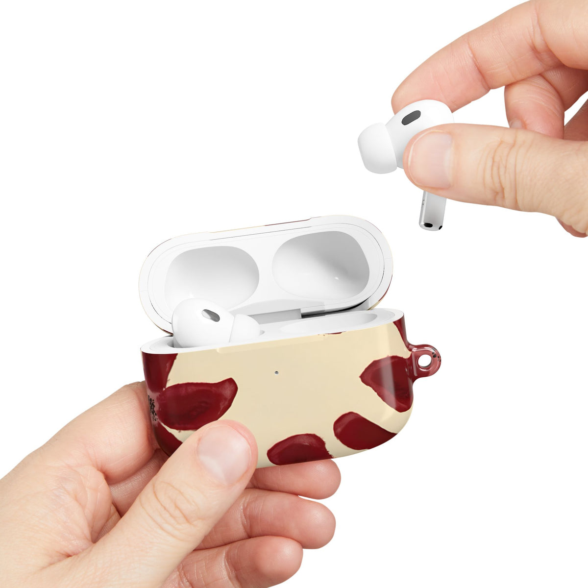 Cherry Bloom AirPod Case – Slim Protective Charging Case